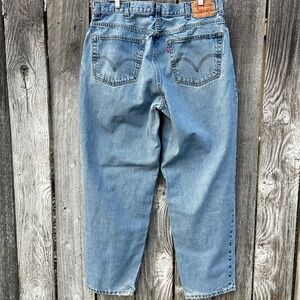 Y2K Vintage Levi's 560 Jeans Light Wash Comfort Fit 38 x 32 (actual 37” x 31”)